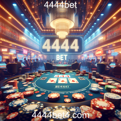 Descubra o Fascinante Mundo dos Jogos de Poker no 4444bet